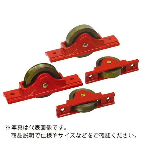 ヨコヅナ 鋳物枠ローラー戸車 45mm 丸 ( RJC-0451 ) (株)ヨコヅナ