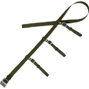 TSUYORON 柱上安全帯用補助用ベルト 補助帯 T-565-OD 深緑 ベルト幅25mm Mサイズ ( T-565-OD-BP ) 藤井電工(株) (メーカー取寄)｜orangetool