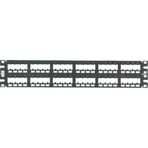PANDUIT フラッシュマウントモジュラーパッチパネル枠 ストレート型 48ポート  ( CPP48FMWBLY ) (10個セット)パンドウイットコーポレーション (メーカー取寄)｜orangetool