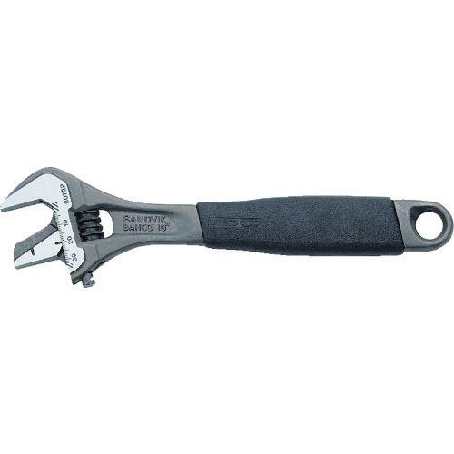 BAHCO パイプレンチ兼用モンキーレンチ 最大口開き33mm ブラック仕上げ ( 9072P ) ...