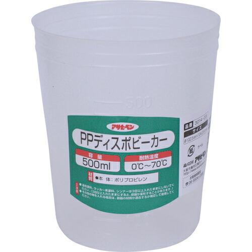 アサヒペン PPディスポビーカー 500ml 3014-03 ( 223227 )