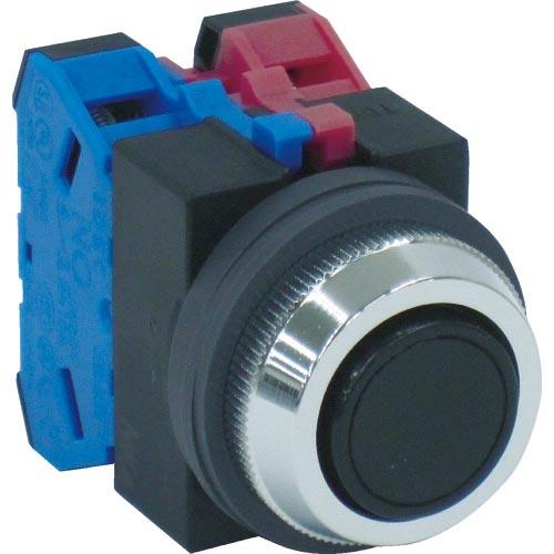 IDEC Φ25丸平形押しボタンスイッチ ( ABS111NB ) IDEC(株)