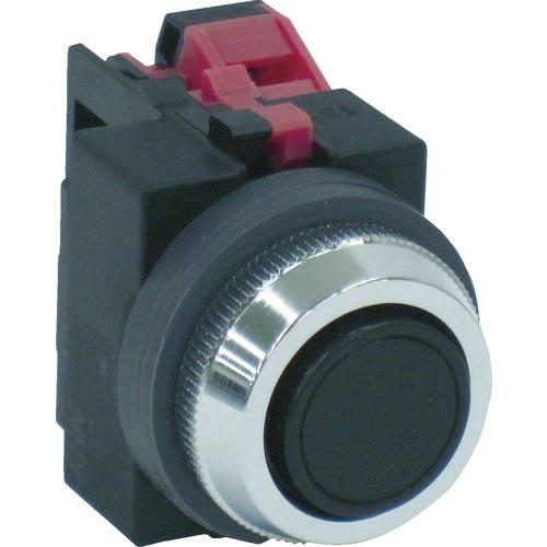 IDEC Φ25丸平形押しボタンスイッチ ( ABS101NB ) IDEC(株)