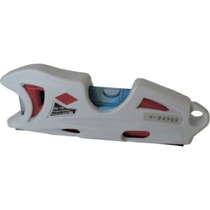 KOD 超強力マグネット搭載ホルダ付水平器 プロテクトアーマープラス(ホワイト)  ( RB-150W ) (株)アカツキ製作所 (メーカー取寄)｜orangetool