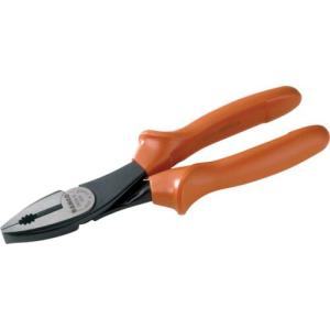バーコ 絶縁ペンチ ピアノ線切断2.5mm 全長200mm 1000V絶縁ハンドル付 ( 2628S-200 ) スナップオン・ツールズ(株)｜orangetool