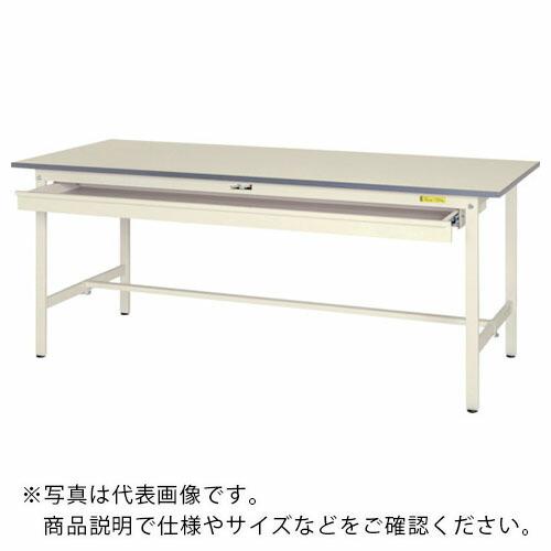 ヤマテック ワークテーブル150シリーズ 固定式 W1500×D900×H740mm シルキーホワイ...