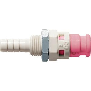 日東 キューブカプラ相手側取付サイズ内径φ4チューブ(65412)  ( SPC-04PHB-VL-PNK POM )｜orangetool