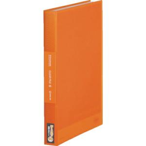 KING JIM シンプリ-ズクリア-ファイル(透明) A4タテ型 オレンジ 60ポケット ( 186-3TSPORANGE ) (株)キングジム｜orangetool