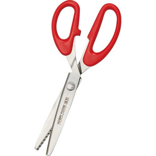 CLOVER ホビーピンキングはさみ 波刃5mm 22cm ( 36-633 )
