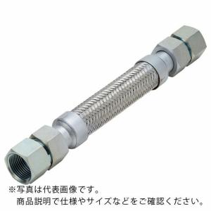 NFK スリムユニオン式(メタルタッチ)フレキシブルホース メス×メス型 継手SS400 32A×1500L ( NK-2000FF/SS400-32A-1500L )｜orangetool