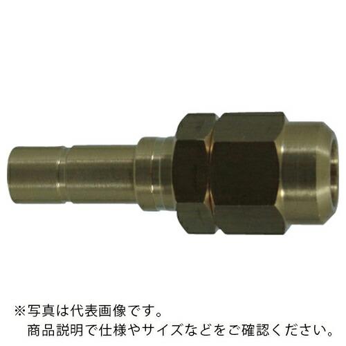 チヨダ 冷却水配管用タッチコネクターフジVタイプストレートコネクター(金属) 10mm ( HF10...
