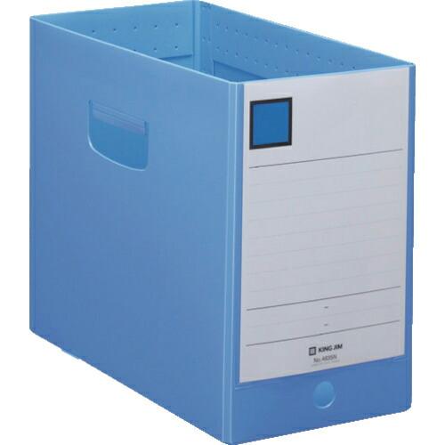 KING JIM GボックスPP A4ヨコ型 青 150mm ( 4635N-B ) (株)キングジ...