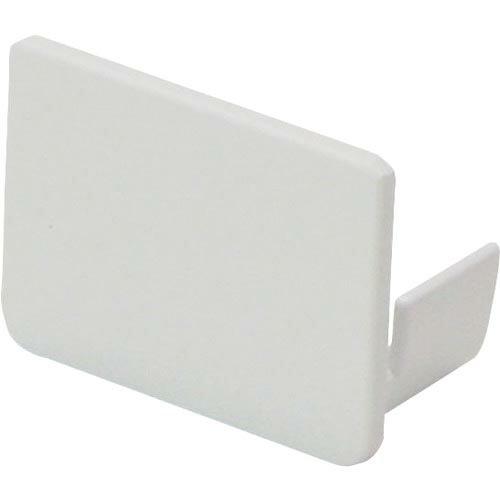 マサル エムケーダクト付属品 エンド差込型 1号 ホワイト ( KMDE12 ) マサル工業(株)