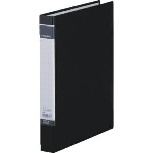 KING JIM DリングファイルBF A4タテ型 黒 21mm 210枚 ( 608BFBLACK ) (株)キングジム｜orangetool