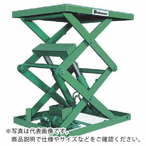 Bishamon テーブルリフト 1TON 均等荷重1000kg 揚程1380mm テーブル寸法11...