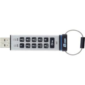 エレコム セキュリティUSBメモリ 10Key付 USB3.0 8GB シルバー ( HUD-PUTK308GA1 )｜orangetool