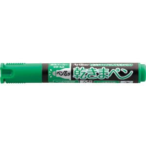 シヤチハタ 乾きまペン 中字丸芯 緑 ( K-177N-G )｜orangetool