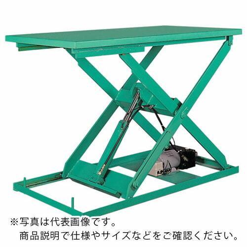 Bishamon テーブルリフト ミニXシリーズ フットスイッチ 均等荷重300kg 揚程1000m...