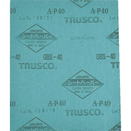 TRUSCO シートペーパー #400 ( GBS-400 ) (50枚セット) トラスコ中山(株)