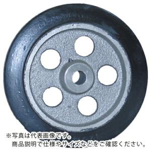 ヨドノ 軽量用ゴム車輪ベアリング無 150φ ( LA150 ) (株)ヨドノ (メーカー取寄)｜orangetool
