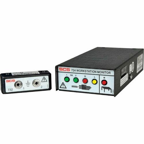 SCS 作業場用モニター 電源アダプターなし ( 724MO ) DESCO JAPAN(株) (メ...