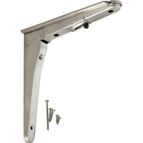 【SALE価格】SUGATSUNE (120030090)ステンレス鋼製折りたたみ棚受 ( BOS-...