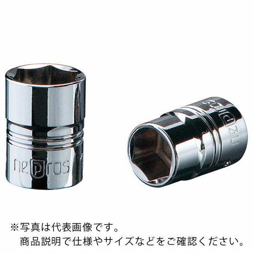 ネプロス インチ 6.3sq.ソケット(六角) 対辺寸法1/8inch 差込角6.3mm 全長16m...