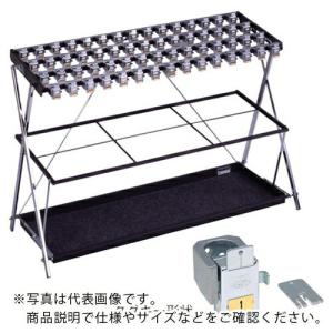 ミヅシマ ( ミヅシマ工業 )　鍵付折り畳み式傘立て　Ｘ−６０ ( 231-005 )