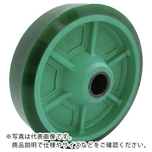 ヨドノ 樹脂製ウレタンゴム車輪(ベアリング無) ( PNUA100 ) (株)ヨドノ (メーカー取寄...