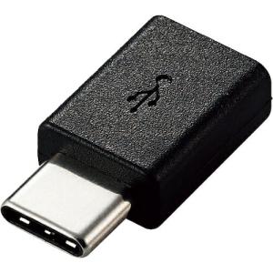 ELECOM USB2.0変換アダプタ(Type-C-micro-B) ブラック ( MPA-MBFCMADNBK )｜orangetool
