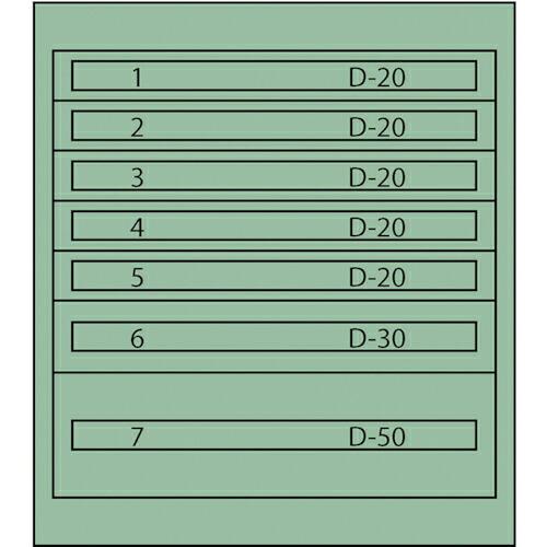 Vidmar ツールキャビネット ( TC-180F ) ムラテックKDS(株)
