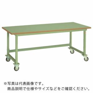 OS 移動式作業台 ロンリウム天板(厚み31mm)均等荷重300Kg 間口1200×奥行750×高さ750mm ( NBL1270C )｜orangetool