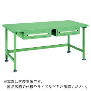 OS 中量作業台 スチール天板 間口1800×奥行750×高さ750mm 引出し付き ( NBS1872 )｜orangetool