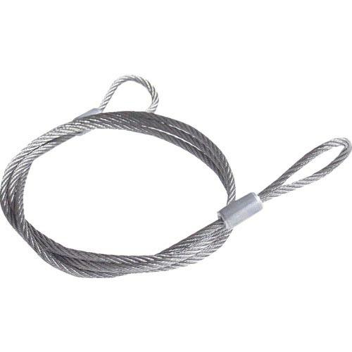 ニッサチェイン ステンレスカットワイヤー アルミカシメ 4.0X1200mm (1本=1PK) ( ...