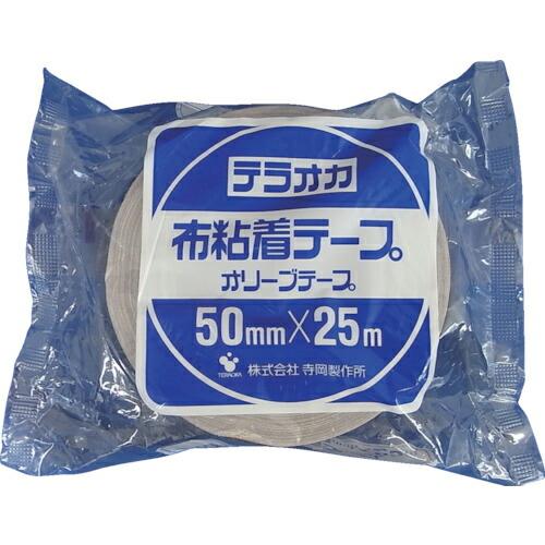 TERAOKA カラーオリーブテープ NO.145 茶 100mm×25M ( 145 BR-100...