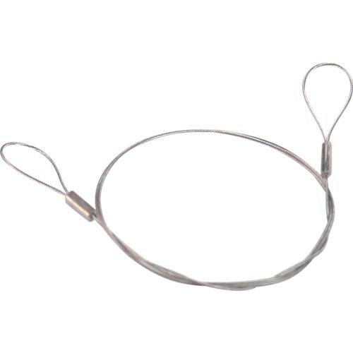 ニッサチェイン ステンレスカットワイヤー アルミカシメ 0.36X600mm (1本=1PK) ( ...