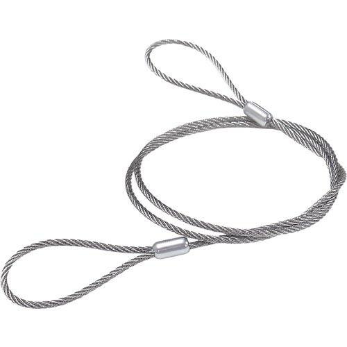 ニッサチェイン ステンレスカットワイヤー アルミカシメ 3.0X1020mm (1本=1PK) ( ...