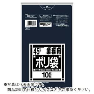 サニパック N-4745L厚口黒 10枚  ( N-47-BK )｜orangetool