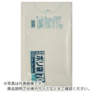 サニパック N-7H業務用ポリ袋白半透明70L 30枚 ( N-7H-HCL ) 日本サニパック(株)｜orangetool