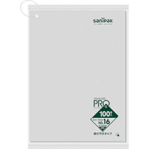 サニパック L16H規格袋吊り下げタイプ(0.03)16号 ( L16H-CL ) 日本サニパック(株)｜orangetool