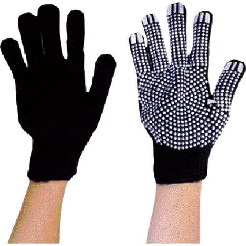 丸和ケミカル カラーナイロン軍手 紺 すべり止め付き ( 7 )