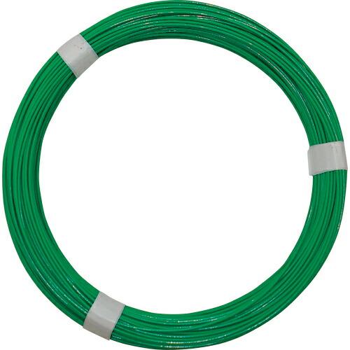 WAKI カラーワイヤー 緑 番手14 線径1.9~2.0mm 長さ62m ( IW-335 ) (...