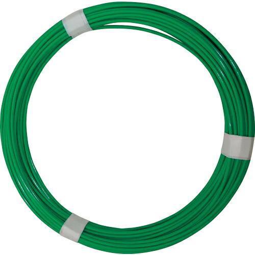 WAKI カラーワイヤー 緑 番手10 線径3.1~3.2mm 長さ25m ( IW-315 ) (...