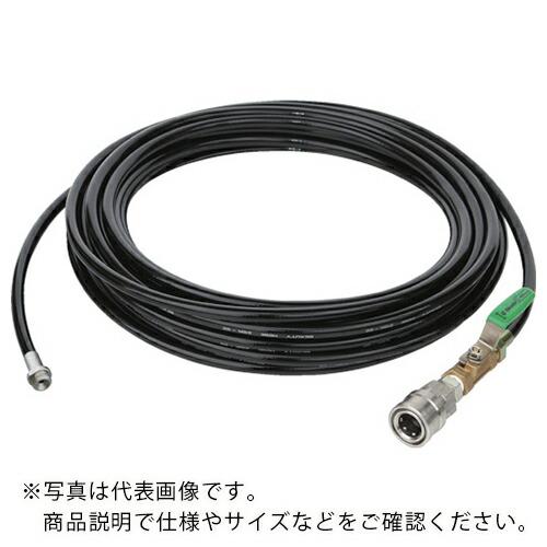 Asada 1/4洗管ホース コック無 20m SUSワンタッチカプラ仕様 ( HD03211 ) ...