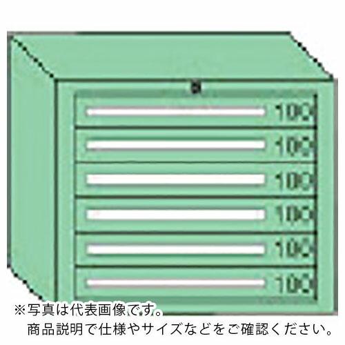 OS デラックス重量キャビネット 間口811×奥行557×高さ681mm(若草色) ( DX601 ...