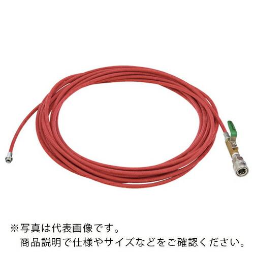 Asada 1/4PS洗管ホース コック無 10m SUSワンタッチカプラ仕様 ( HD03233 ...