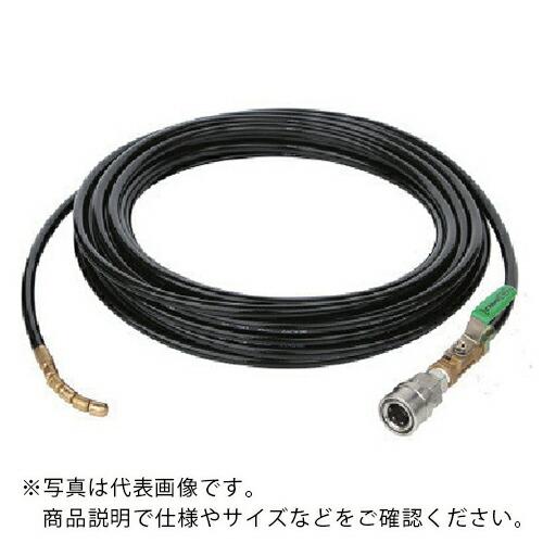 Asada 1/4洗管ホース エンジン式吐出量21L/分用 10m 1タッチC ( HD08007 ...