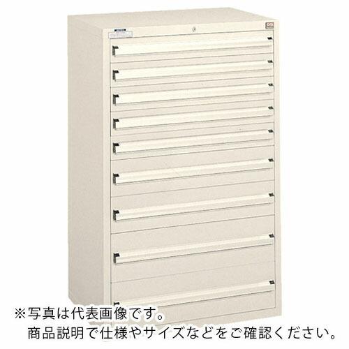OS デラックス重量キャビネット 間口811×奥行557×高さ1281mm(ライトグレー) ( DX...