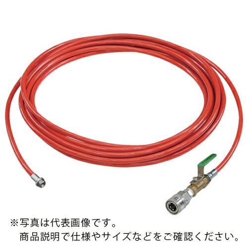 Asada 1/4PU洗管ホース コック無 10m SUSワンタッチカプラ仕様 ( HD03225 ...