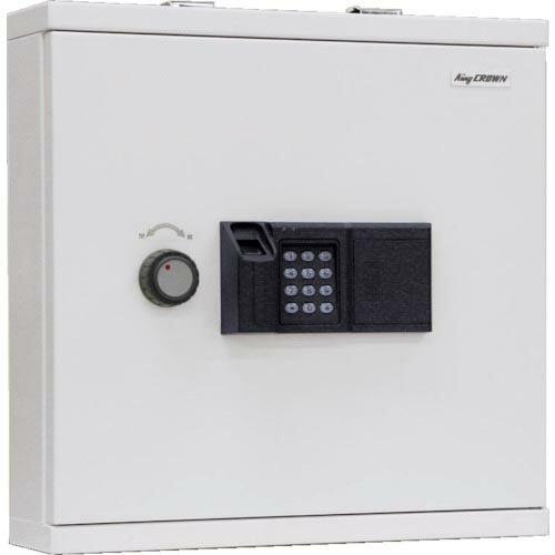 キング 指紋認証キーボックス 履歴機能付き ( KB-FPE-40N ) 日本アイ・エス・ケイ(株)